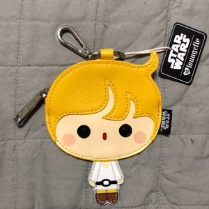 Luke Skywalker Loungefly coin purse